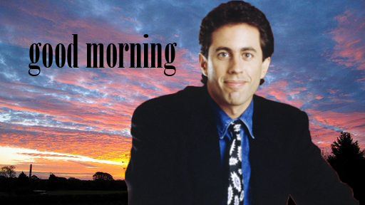 RoderickJenki20's tweet photo. good morning @JerrySeinfeld https://t.co/Mfi7JToxsE