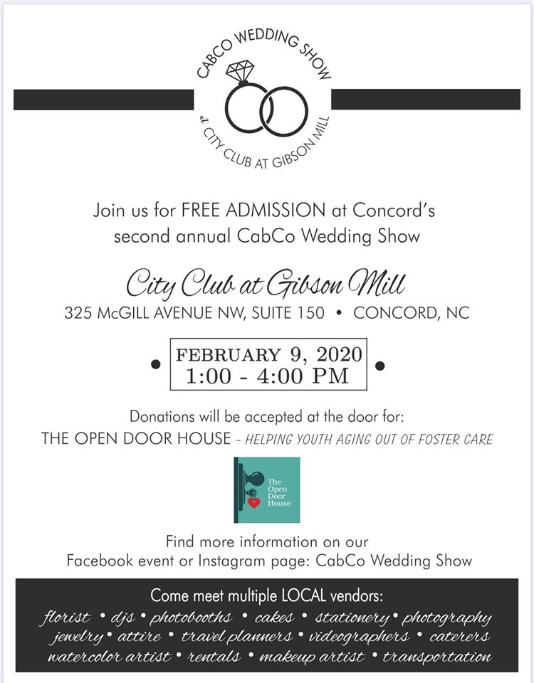 Stop by and see us at the CabCo Wedding Show on February 9th from 1pm - 4pm! ❤️💐
Learn more about group blocks for your out of town guests, banquet space for bridal showers and rehearsal dinners, and so much more! We Look forward to meeting you!💞