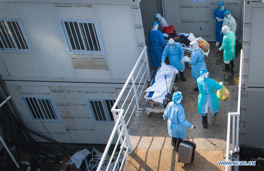 globaltimesnews's tweet photo. #Huoshenshan hospital, a newly-built facility to treat #coronavirus patients, has now received 45 patients, and will put 1000 beds into use in the next three to five days. 1400 medical staff will also work at the hospital: deputy director of the hospital https://t.co/0O7bz6Tz4x