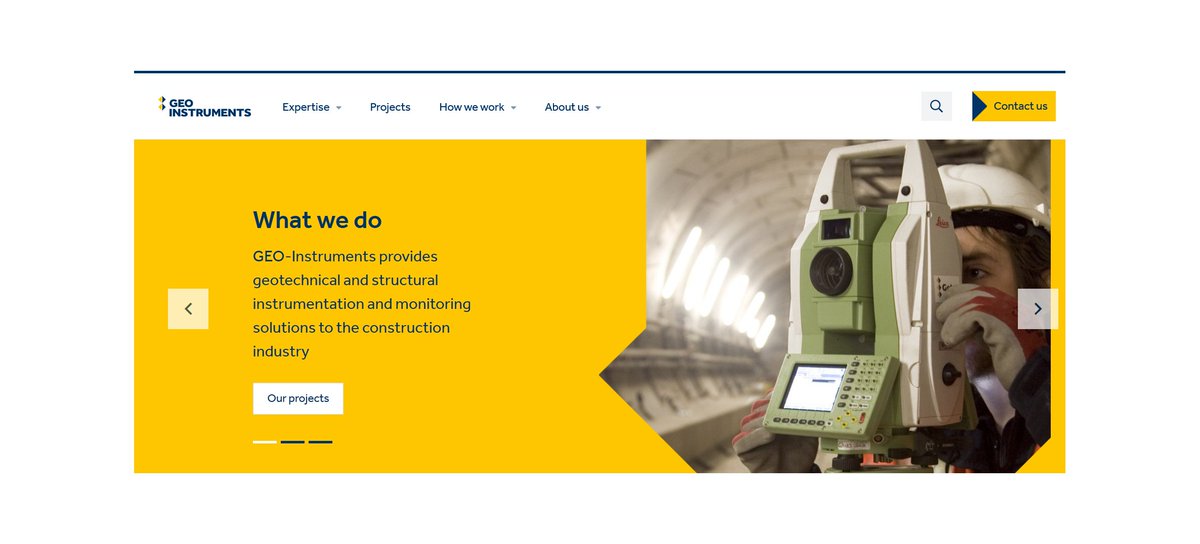 KellerUK's tweet photo. Our Keller colleagues at GEO-Instruments have launched their new-look website. Check it out to learn about all their technologies and monitoring solutions. You can also download their case studies and latest brochure. #GEOInstruments #monitoring #solutions https://t.co/cUZi7X5WHh https://t.co/J9JU7B9j1D
