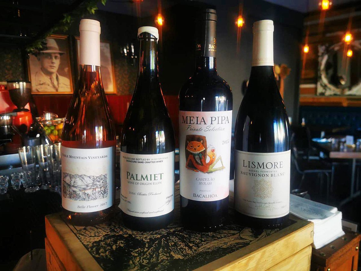 Our sensational selection for this weeks Wine Wednesday, available at R60 for a 175ml glass: 
Fable Mountain Vineyards - Belle Flower
Palmiet - Chardonnay 
Meia Pipa - Portuguese Blend
Lismore Estate - Sauvignon Blanc