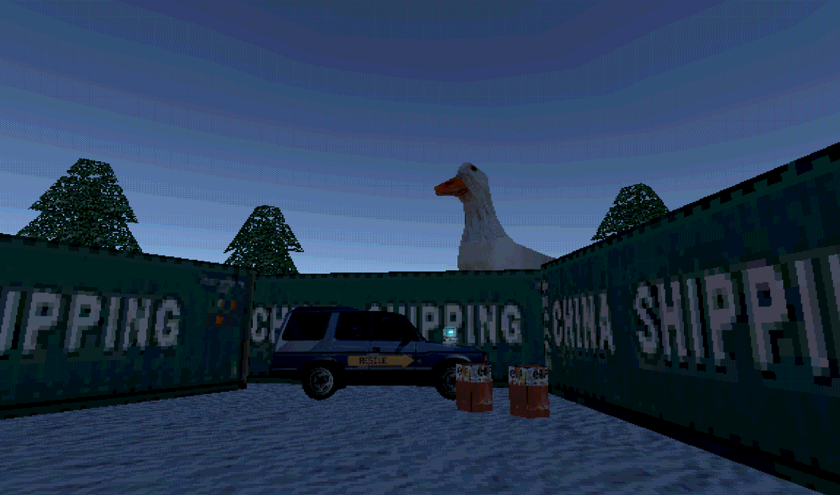 _meowch_'s tweet photo. HUGE GOOSE TIME

from my team's PS1 game :) https://t.co/cHtjJfJ117