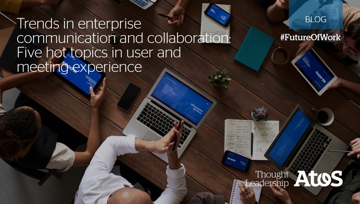 The importance of team #collaboration &amp; conferencing will increase as a key contribution to the global #ClimateChange challenge, saving carbon footprint and costs. Discover 5 User &amp; Meeting Experience trends for 2020.
▶okt.to/5YluXh
Blog by <a href="/KarlKlaghofer/">Karl Klaghofer</a>.