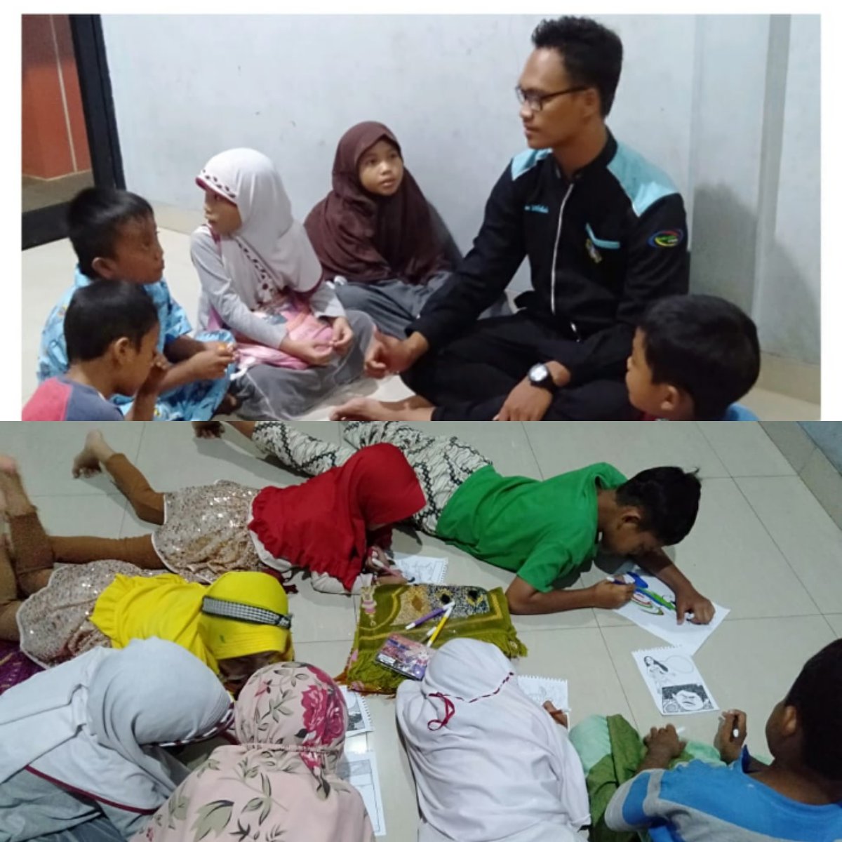 BeringinRptra's tweet photo. Giat Maghrib Mengaji yang di lanjutkan dengan belajar malam, anak2 mewarnai di ruang perpustakaan Rptra Beringin JP
@ERosianingsih @tutykusumawati @aniesbaswedan @feryfarhati @SudinpusipJp @dppappdki @PpappPusat @kelcemputtimur @PKKDKI @BeringinRptra @togi_duma https://t.co/0rCSJNDMti