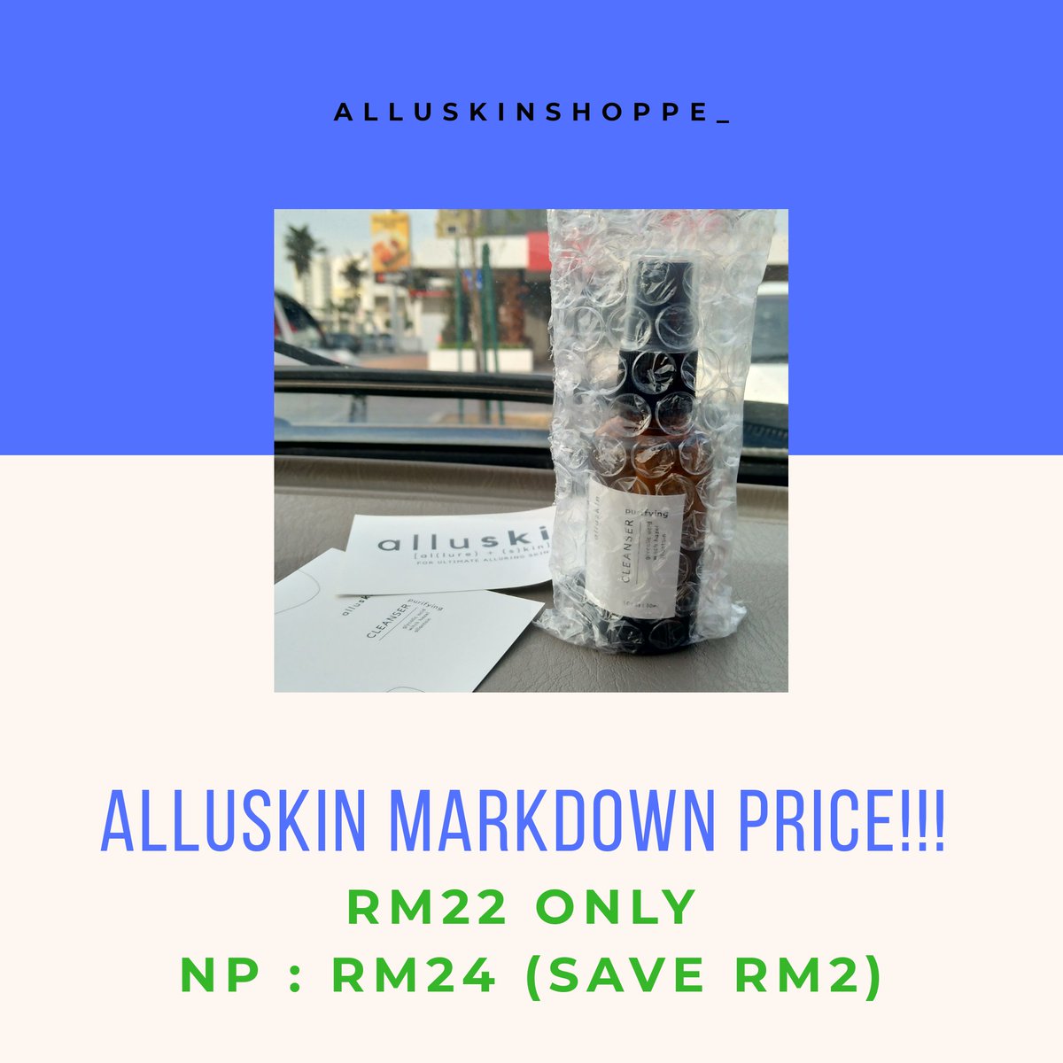 saimahmr's tweet photo. Hi #allubabe 😍😍

Time tengah sale ni rugi la kalau korg tak grab. Bukan senang harga nak turun yer. Lepas ni akan back to normal price. Grab cepat sementara stock masih ada. Yang mana nak order &amp; cod direct whatsapp yer 😘😘

#alluskin #alluskinpenang #codpenang https://t.co/vkyG456dRV