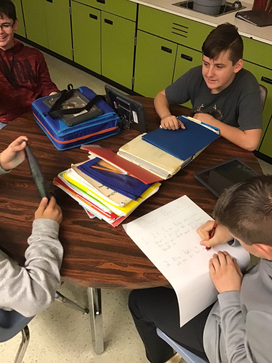 Learning about techniques to help us calm down when we are frustrated 👌🏼 A+ lesson from Second Step 🤩