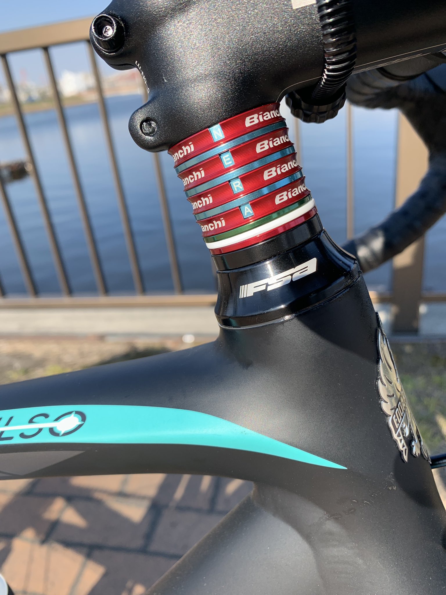 Tomy みんな自転車に名前とかってつけてる 僕は絶対につける派なので持ってる自転車全部につけてます ちなみにビアンキは黒い 自転車なのでネラってつけてますです ロードバイク乗りと繋がりたい 名前を教えて T Co Nkuqxjow2w Twitter