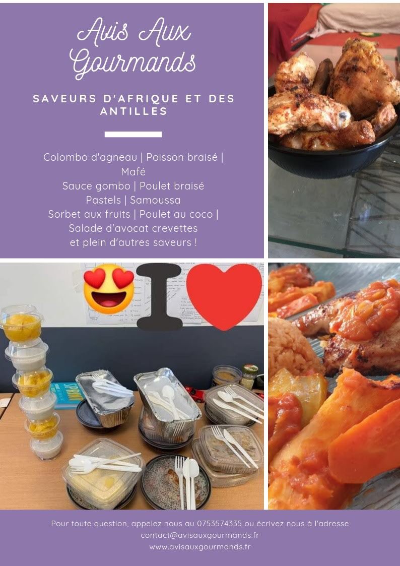 avisogourmands's tweet photo. Avis Aux Gourmands c’est un service de plats afro-antillais à emporter à prix mini basé à Marseille, à prix minis. 

Visitez notre site https://t.co/SyDZZvAzYJ

#CuisineAfricaine #Marseille #Foodlovers #ServiceTraiteur https://t.co/0O6kIx4jR8