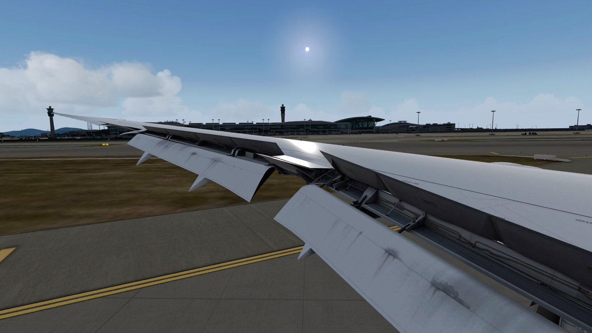 The787Centauri's tweet photo. Haven’t been able to travel a lot recently, but still, here are my recent submissions for @alexisk79 ‘s #YearoftheFlaps from the sim ✌🏻
#Twitch #affiliate #P3D #Flightsim #Boeing #Boeing787 #Dreamliner #avgeek #airplane #aviation #flaps #flapsfull #flaps5 #flaps10 #spoiler https://t.co/6SLfrx8XkI