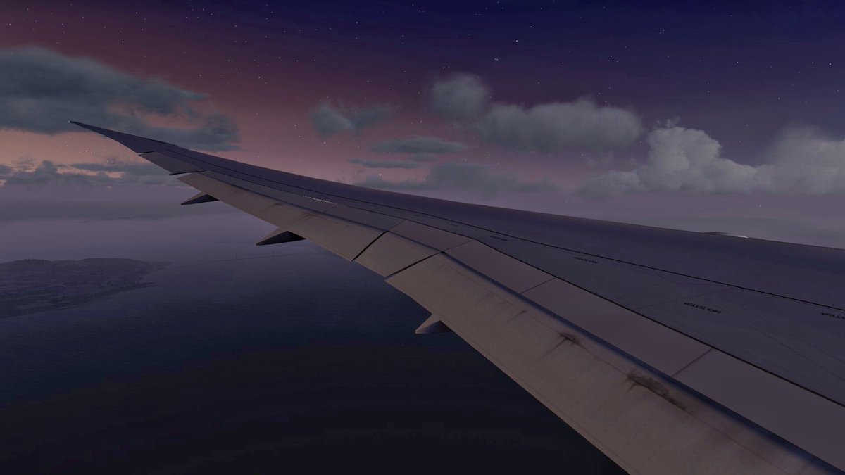 The787Centauri's tweet photo. Haven’t been able to travel a lot recently, but still, here are my recent submissions for @alexisk79 ‘s #YearoftheFlaps from the sim ✌🏻
#Twitch #affiliate #P3D #Flightsim #Boeing #Boeing787 #Dreamliner #avgeek #airplane #aviation #flaps #flapsfull #flaps5 #flaps10 #spoiler https://t.co/6SLfrx8XkI