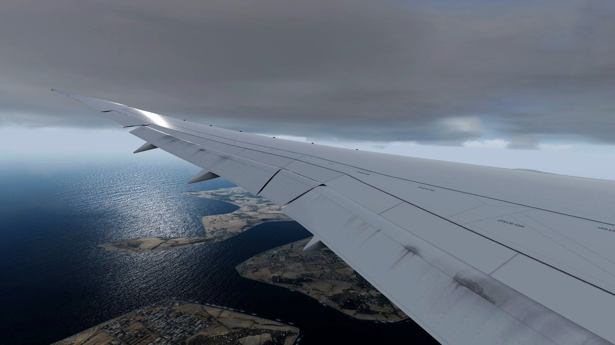 The787Centauri's tweet photo. Haven’t been able to travel a lot recently, but still, here are my recent submissions for @alexisk79 ‘s #YearoftheFlaps from the sim ✌🏻
#Twitch #affiliate #P3D #Flightsim #Boeing #Boeing787 #Dreamliner #avgeek #airplane #aviation #flaps #flapsfull #flaps5 #flaps10 #spoiler https://t.co/6SLfrx8XkI