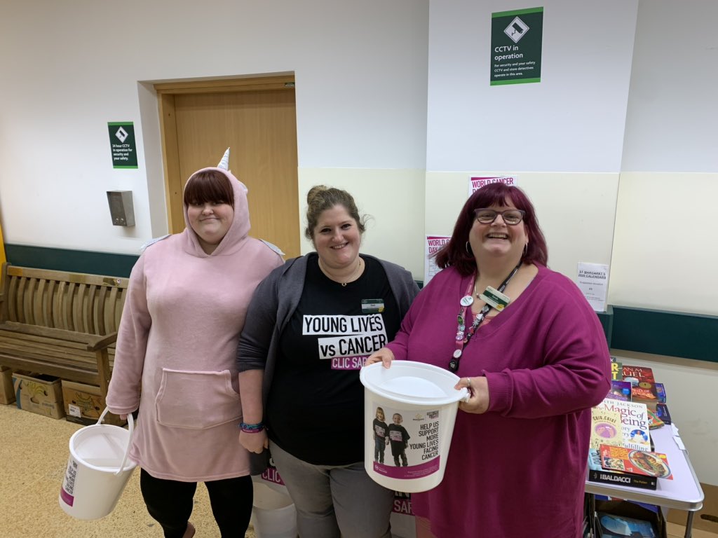 Ryan_RWelfare's tweet photo. Next on my list of visits this #WorldCancerDay - Horsforth @Morrisons to meet volunteers Emma, Dani and Kelly and Community Champion @sarahmarston88, followed by a trip to Guiseley to meet Terri, Gill and Community Champion Sharron!

Thank you all!

#YoungLivesvsCancer https://t.co/VxAIOj2nfm