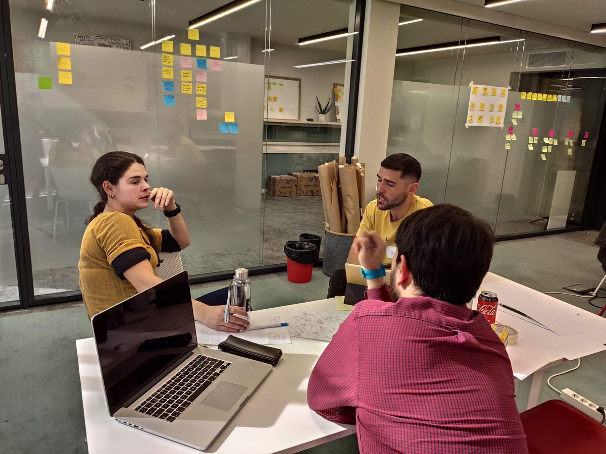 MonHappyMon's tweet image. 💪 Felicidades #UXERS 

Días de intenso trabajo en el curso de formación en Diseño Estratégico #UXBootcamp. 

¡Esto no para! 🏃‍♀️🏃‍♂️Sesiones dinàmicas con un gran equipo @uxerschool @utopic_us 🔝🔝