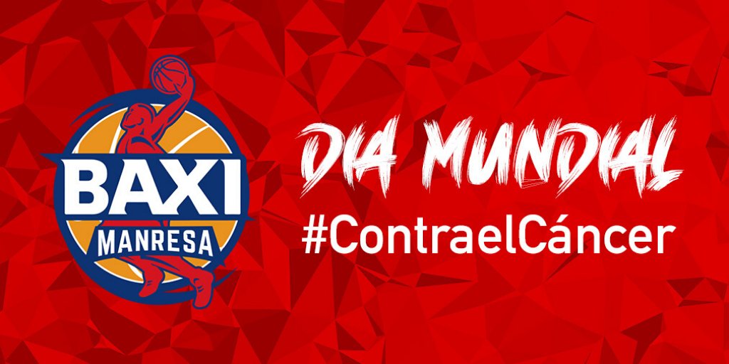 BAXI_ES's tweet photo. Hoy, en el #DíaMundialContraElCáncer, nos sumamos a la iniciativa solidaria de nuestro equipo 
@BasquetManresa
 y cedemos todo el protagonismo a la lucha contra esta enfermedad. https://t.co/wUsFxAUTX0