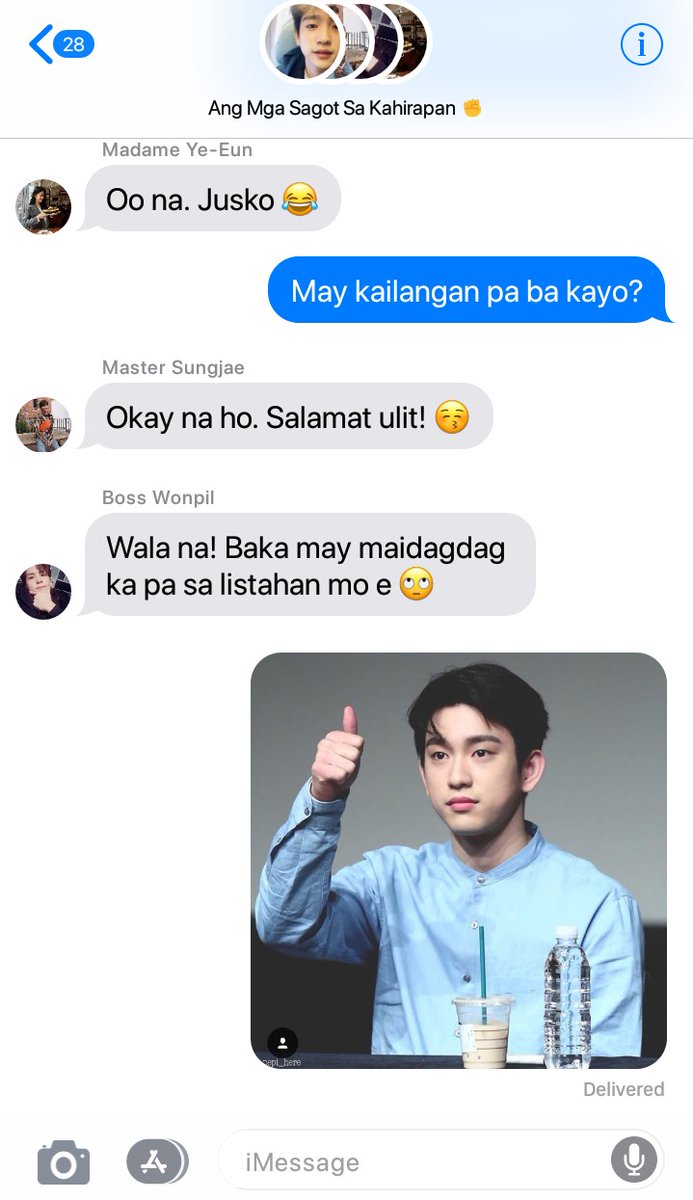 152:~adding in: Jinyoung's workmates  (wag kayong mag-alala. walang drama sa kanila. kaya ko nga sila idinagdag para pambawas ng drama) #MarkJin