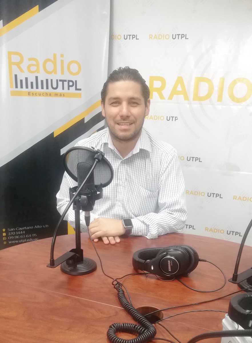 radioutpl's tweet photo. Fabián y Carolina estudiantes de la @udecuenca, junto a  @bguerrev estudiante de postgrado de la @UTPL nos contaron sus experiencias en el #IECOM2020 Escúchalos a través de nuestro podcast 🎙️
https://t.co/JJVIUIdodS
#UTPLRadio https://t.co/pKIBcm1Hrz