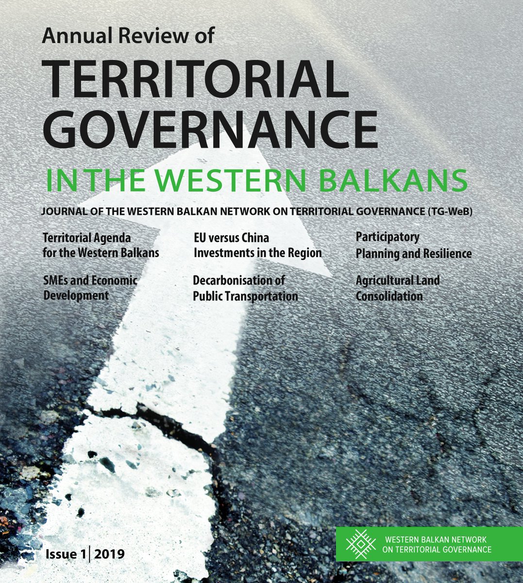 We have the pleasure to share with you the Journal of Western Balkan Network on Territorial Governance 
#periodical #policybrief #Europeanisation #research #developmentagenda #policyinfluencing
To read the full publication visit our website:
bit.ly/2Sdr93E