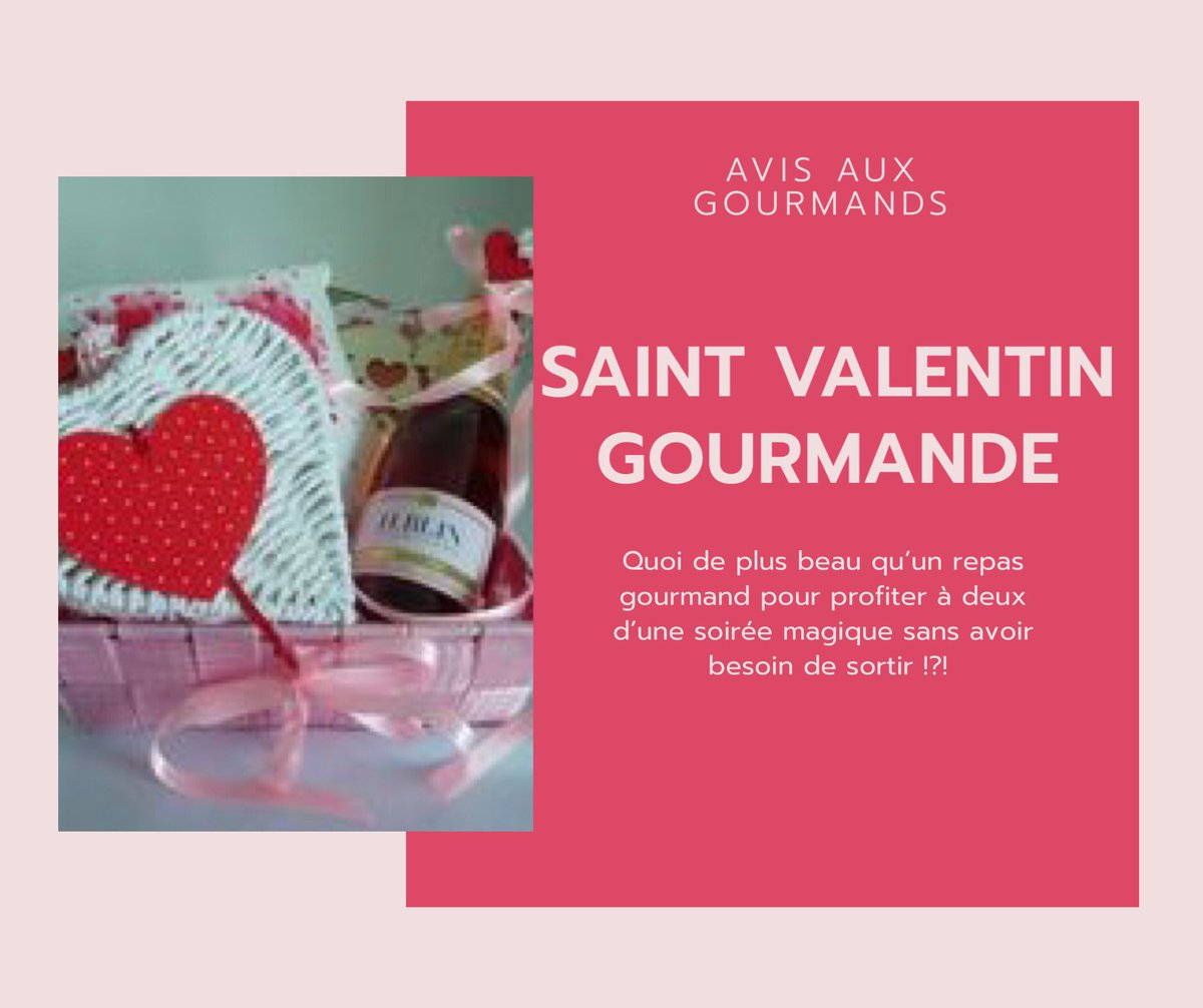 avisogourmands's tweet photo. Offre spéciale Saint-Valentin, réservez vite vos paniers pour profiter d’une magnifique soirée en amoureux 🥰 💖 

Visitez notre site https://t.co/SyDZZvAzYJ

#CuisineAfricaine #CuisineAntillaise #Marseille #Foodlovers #ServiceTraiteur https://t.co/Zt6nMvccUU
