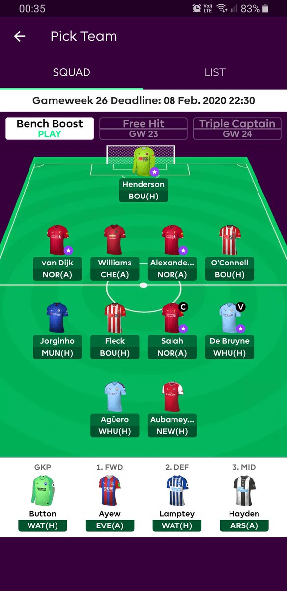 RRouss23's tweet photo. @OfficialFPL @DavidMunday815 Who to captain ? https://t.co/gPY0WNr4n5