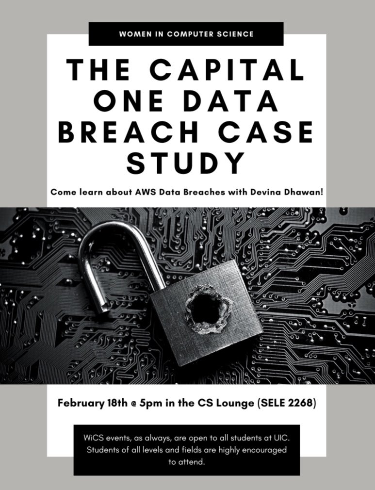 uicwics's tweet photo. Happy New Year! Hope your semester is off to a fantastic start! Come visit us at our next upcoming GBM! Information can be found in the flyer! https://t.co/oFHv9IrmFa
