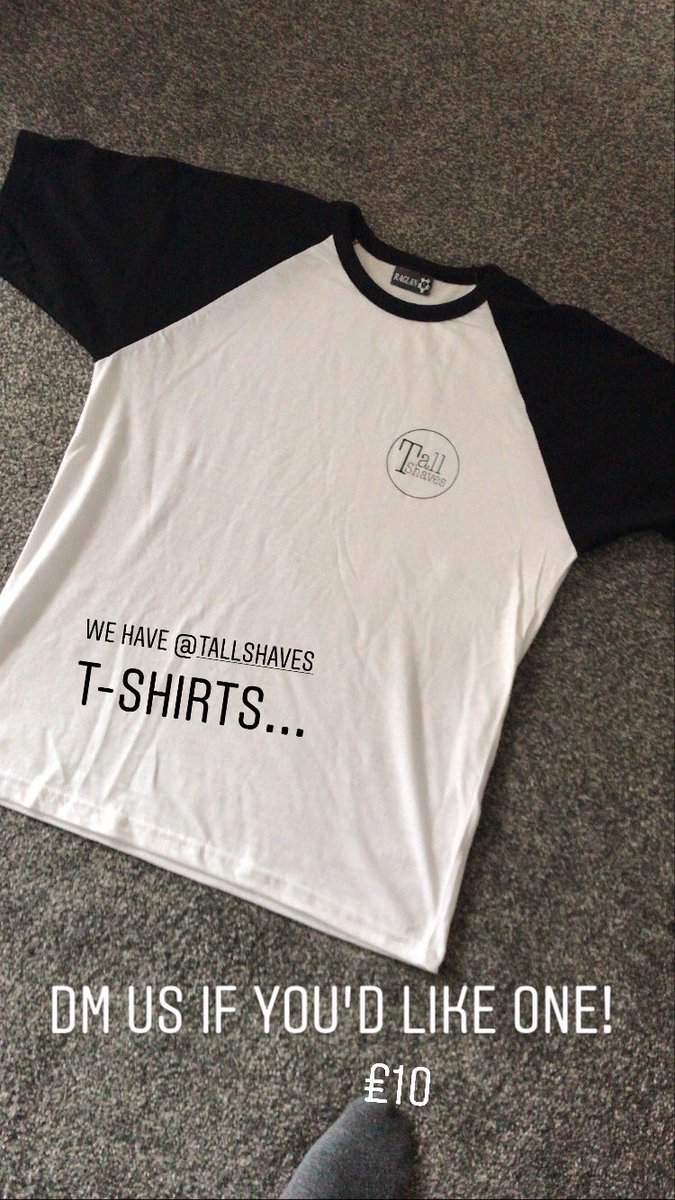 Tall Shaves, the t-shirt... coming soon! DM us if you’d like one before our headline show on 15th Feb :)