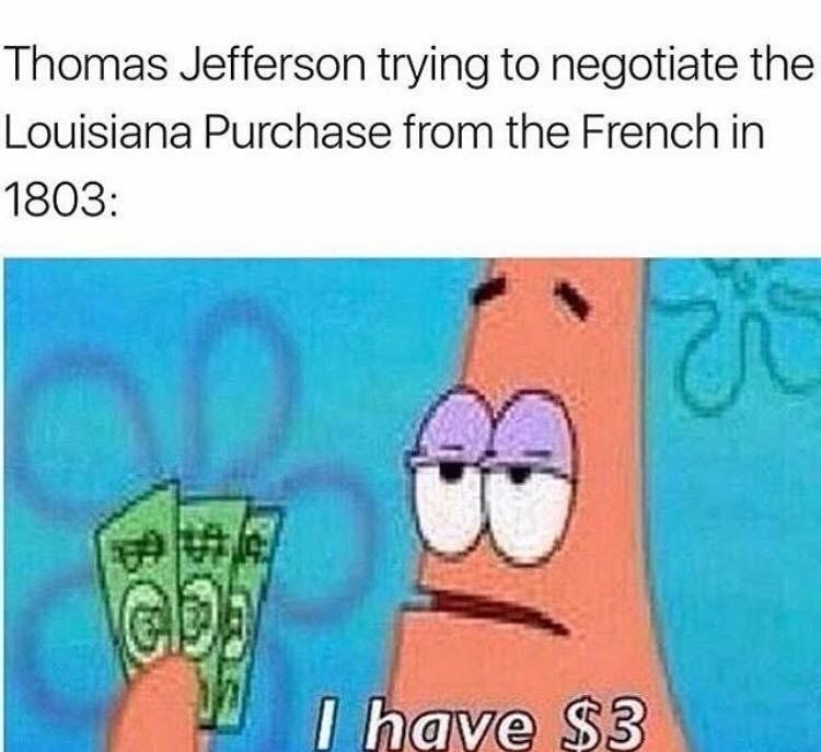 MissHayleyKent's tweet photo. Talking about the Louisiana Purchase with 7th graders- get on their level! https://t.co/prGuMN0byN