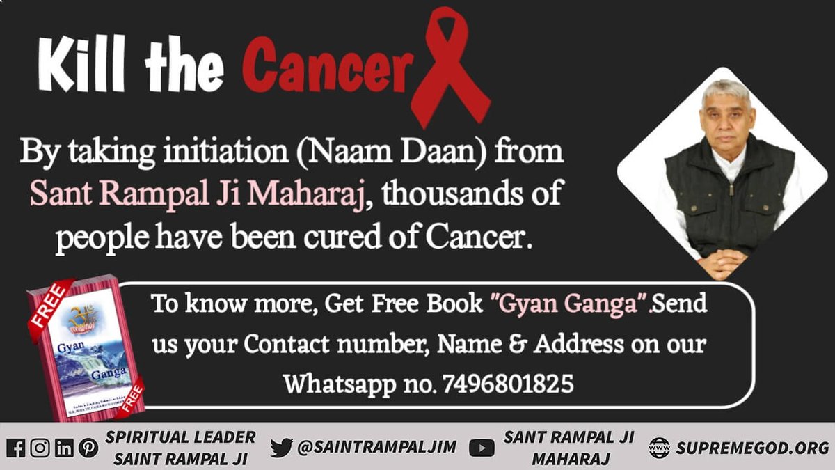 Shreya51220015's tweet photo. #CureCancer_By_TrueWorship
Must watch sadhna TV 7 :30 pm https://t.co/VWoMtRBY3Y