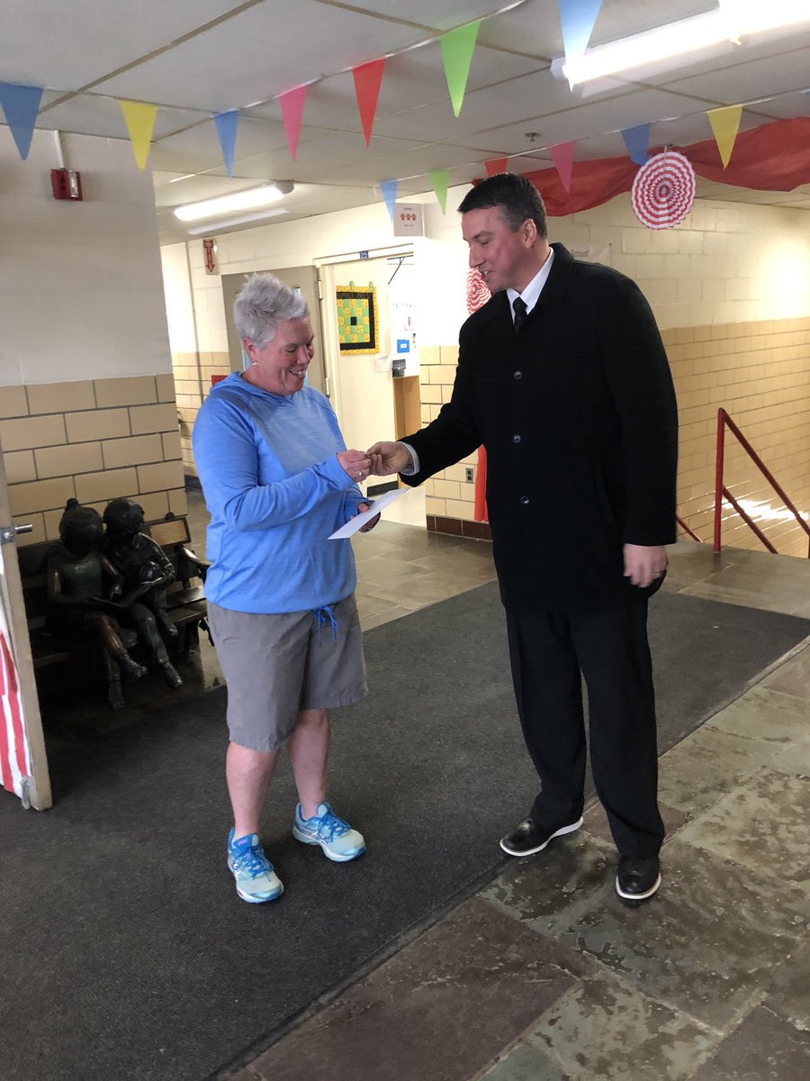 WAllenSchool's tweet photo. Congratulations Judy Drew! You are our “Employee of the Month!”@RochNHSchool #greatestschoolonearth https://t.co/38p0TZeSPE