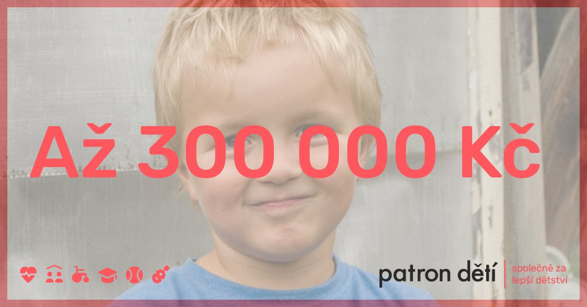 Danielova maminka neměla na obědy ve školce. To se ale už změnilo. Pomohli jsme jí. Potřebujete pro své dítě něco i vy? Požádejte o pomoc na patrondeti.cz