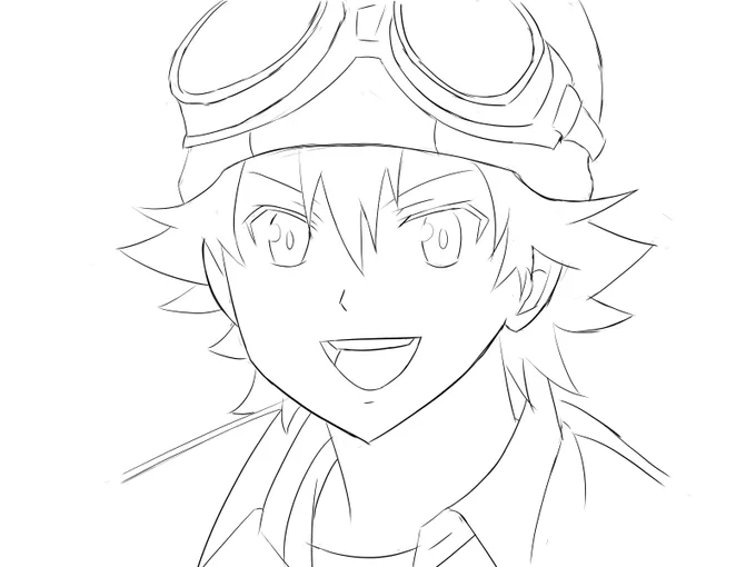 今日の模写 
