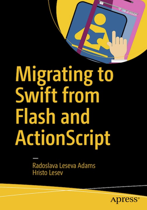 Book cover: "Migrating to Swift from Flash and ActionScript"