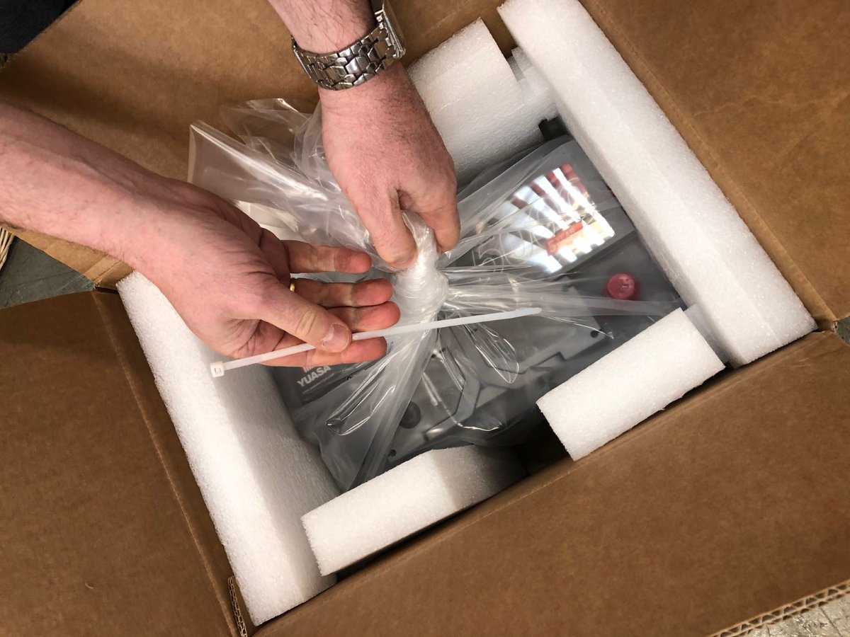 TriWallUK's tweet photo. If you are transporting batteries, it’s essential that you understand the correct packaging requirements. Tri-Wall have a dedicated team, here to support you. Please contact us for more details.
#batteries #packaging #packagingsolution #libris #triwall #Sustainablepackaging https://t.co/JYXuxDyjen