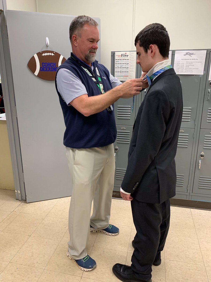 JFBHSRebels's tweet photo. Like many of our teachers, Coach Deering is more than just a teacher and a coach.  Life skills make a difference in students’ lives! https://t.co/aIdw8pbMfb