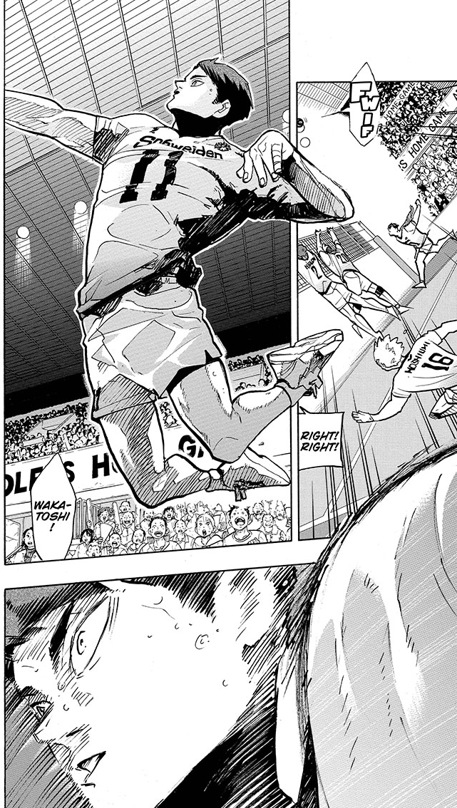 #haikyuu382

Wakatoshi-kun is doing AMAZING AS ALWAYS ???????????? 