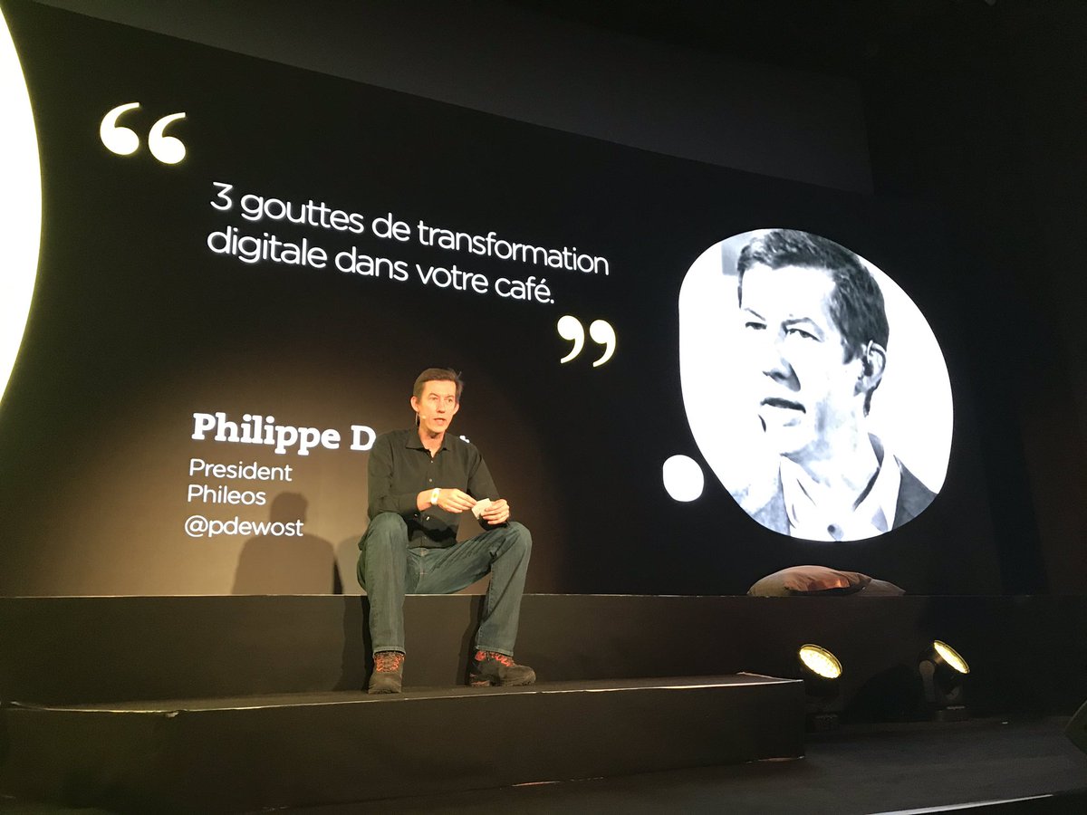 sommetsmeribel's tweet photo. .@pdewost « Culture client. Culture d’entreprise. Culture de la gouvernance. 
Faites sauter les verrous de la permission pour préparer vos grandes entreprises à demain » 
 #somdig20 https://t.co/8cN0OmETnW