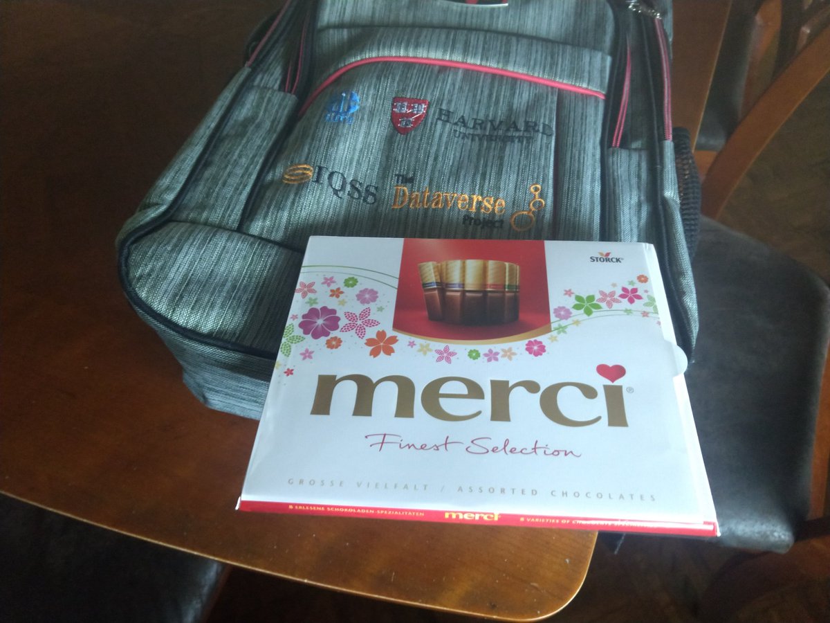 Our daily <a href="/dataverseorg/">Dataverse Project</a> standup was cancelled so does that mean I have to wait another day before sharing these Belgian chocolates?!? They were a surprise gift from the awesome #FOSDEM organizers after I gave my talk. Thank you, <a href="/fosdem/">FOSDEM @fosdem@fosstodon.org</a>!!