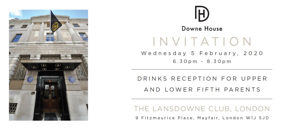 DowneHouse's tweet photo. Always a pleasure to get together with our parents - tomorrow evening's Drinks Reception for Upper and Lower Fifth parents kicks off at 6.30pm at The Lansdowne Club #DowneCommunity #partnershipwithparents #familyfriendlyboarding #downehouselife https://t.co/2MAp7aj5Rx