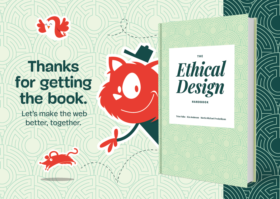 Thanks for getting the book — let’s make the web better, together.