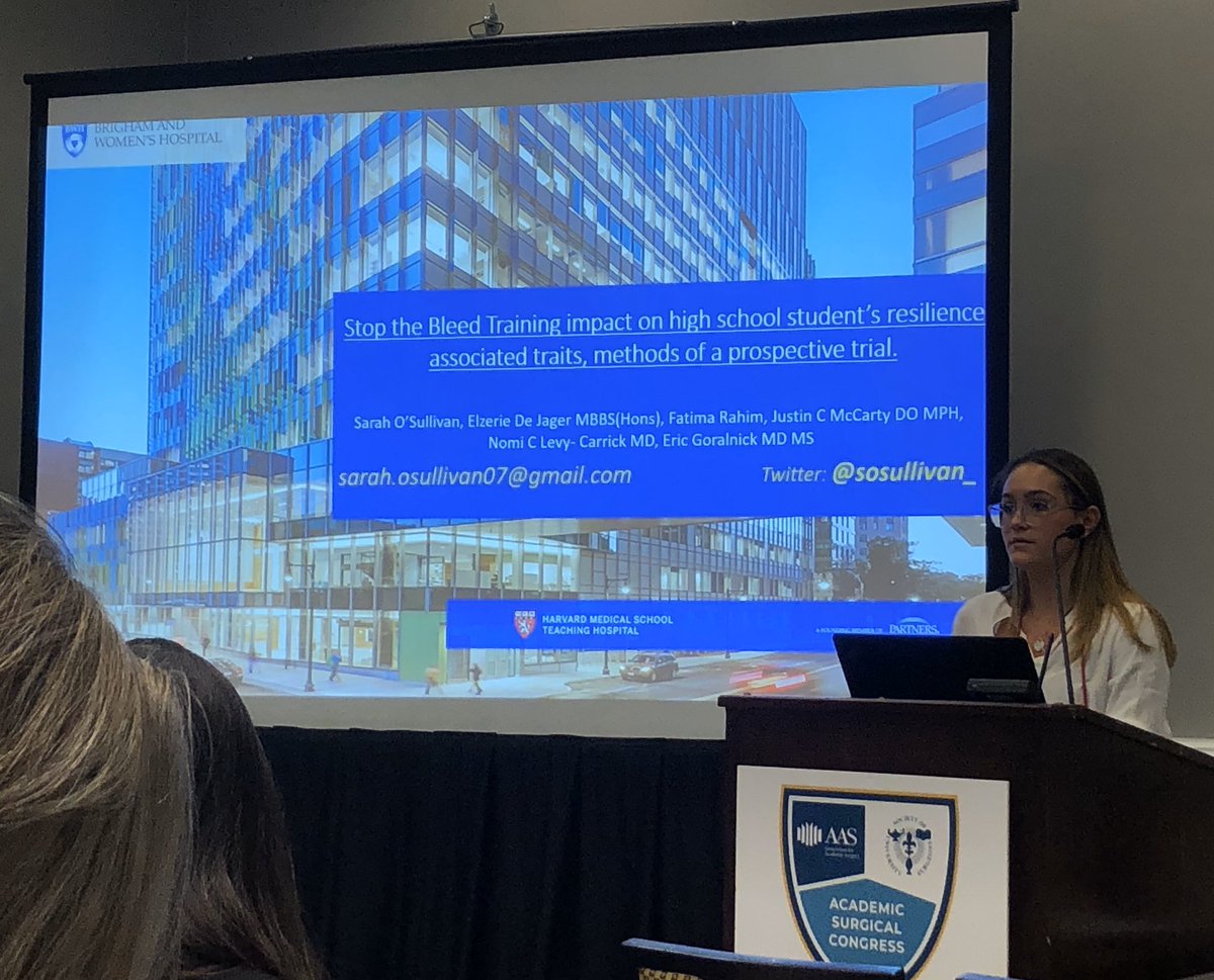 High school student <a href="/sosullivan_/">Sarah O’Sullivan</a>  presenting the protocol of a trial we’ve been developing with her school over the last two summers. We are very proud!  #ASC2020 <a href="/CSPH_BWH/">CSPH</a>