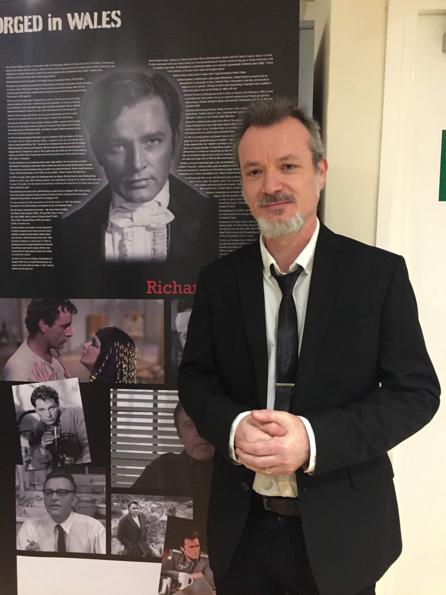 Wonderful opening <a href="/TenbyMuseum/">Tenby Museum and Art 💙</a> last Friday of Forged in Wales: Five Welsh Actors exhibition.  Thanks to <a href="/EvaGriffith19/">Eva Griffith</a> for opening the show and for her fab speech! #Wales #Cymru #actors #RichardBurton #museums #exhibition #KennethGriffith
