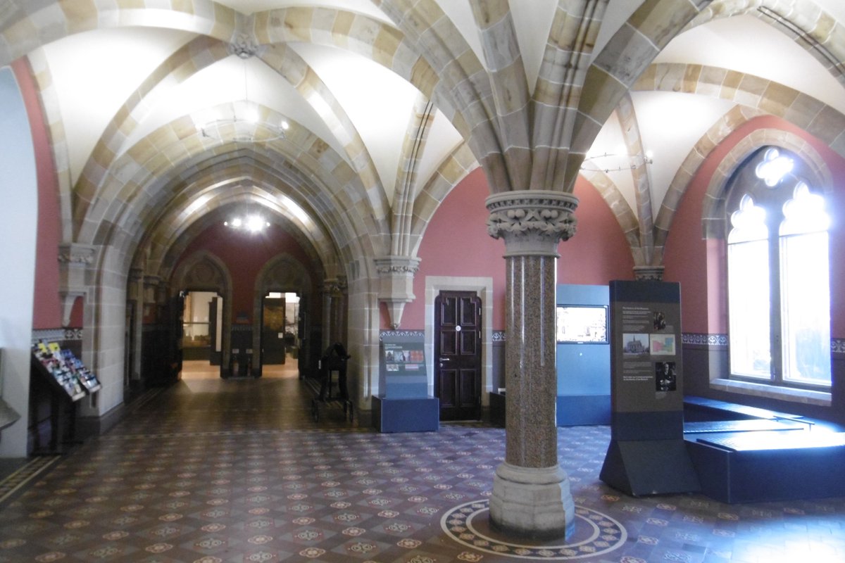 5thLackey's tweet photo. #TilesonTuesday #Dundee now the #McManus but originally the #AlbertInstitute opened 1867 designed by #GeorgeGilbertScott The #GothicHall https://t.co/W5utUnX9gl