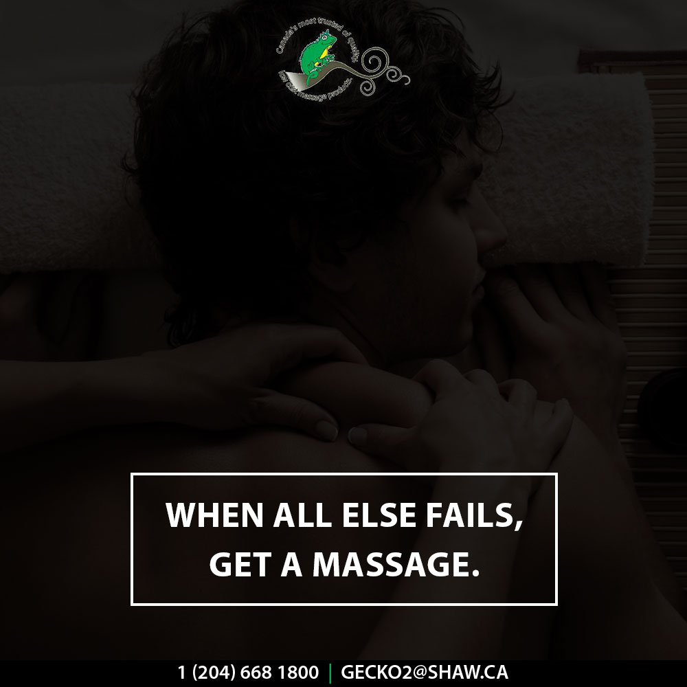 GeckoMassage's tweet photo. Go get a massage today! :)

#GeckoMassageSupplies #GeckoMassage #MassageSuppliesCanada #MassageSuppliesWinnipeg #MassageProducts #Geckomassageproducts
#WholesaleMassageSuppliesCanada #MassageOils #MassageTherapist
#MassageLotions #MassagedistributorsWinnipeg https://t.co/A7zARQG5Rp