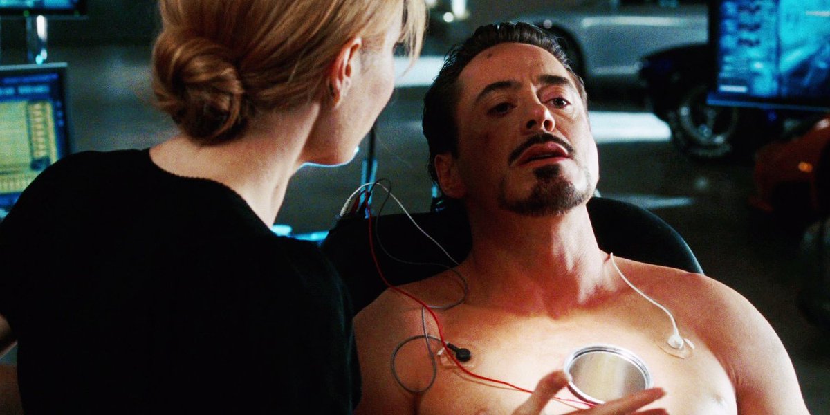 "what's wrong?""nothing, i'm just going into cardiac arrest cuz you yanked it out-""what? i thought you said this was safe!""we gotta hurry. take this. you gotta switch it out really quick.""ok ok ok. tony? It's going to be ok, ok? it's gonna be ok. i-i'm gonna make this ok."