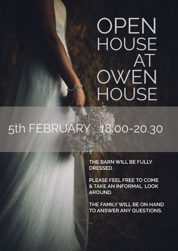 OPEN HOUSE <a href="/OwenHouseBarn/">Owen House</a>