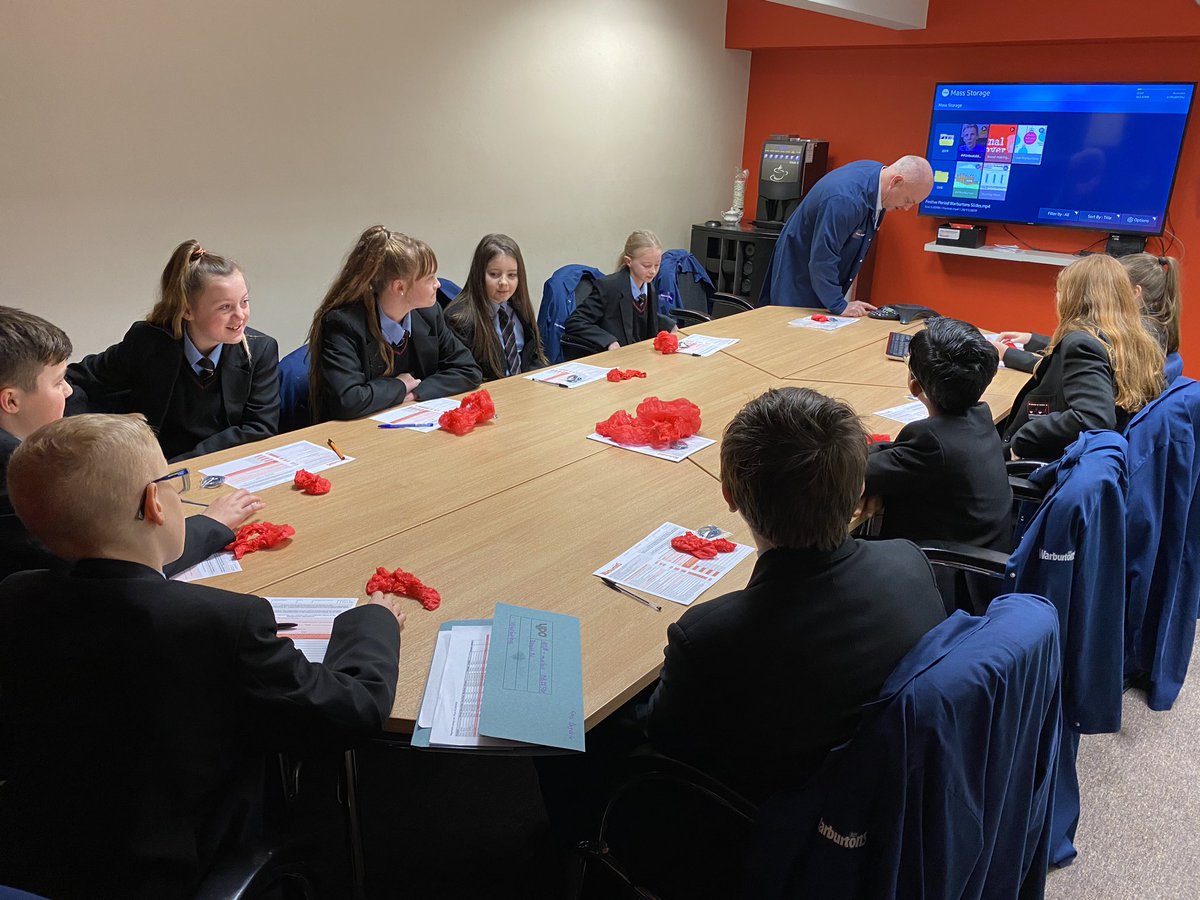 First of the gotowork day. #yr7 #teamvale #gotoworkday @DVHS_SBR