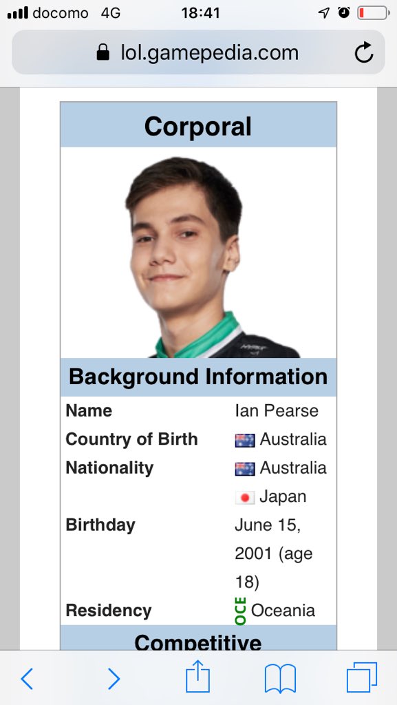 あきのあまき Auf Twitter Dire Wolvesといえば国際戦におけるljlの宿敵 なわけですが Corporal選手はljlチームとの対戦履歴は無いです