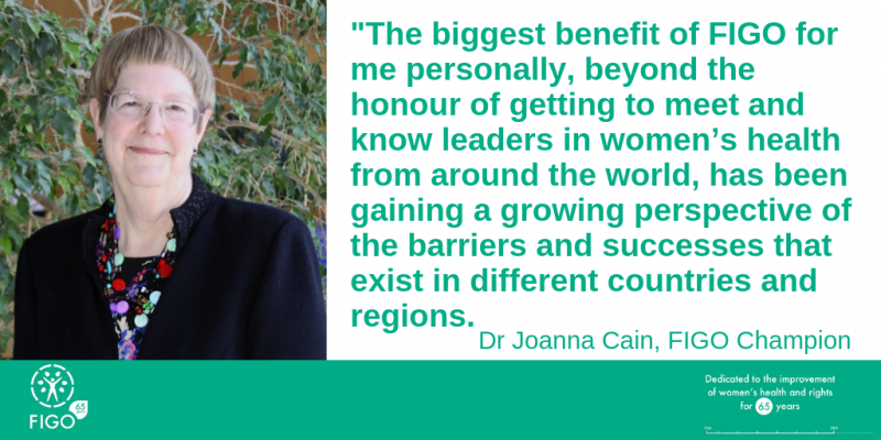 FIGOHQ's tweet photo. Dr Joanna Cain reflects on 65 years of FIGO as a federation, our achievements, and our declaration on the elimination of #cervicalcancer. 
#WorldCancerDay 

https://t.co/AFtTKCoOkx https://t.co/AcoRWE1Wbo