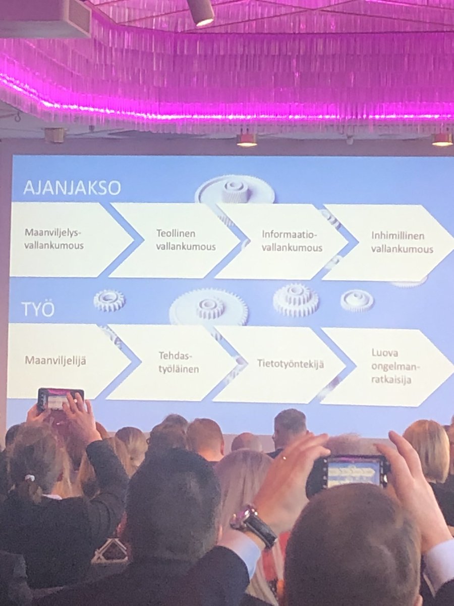 RaassinaKati's tweet photo. @PerttuPolonen luo ihanan positiivista tulevaisuudenkuvaa, jossa ollaan menossa kohti inhimillistä vallankumousta! Mä oon ollu tällä polulla since 2005...aluksi oli aika yksinäistä 😁 #parempaatyöelämää #parempimaailma #positivefuture #humanity  #Eurovision https://t.co/uperYQtqag