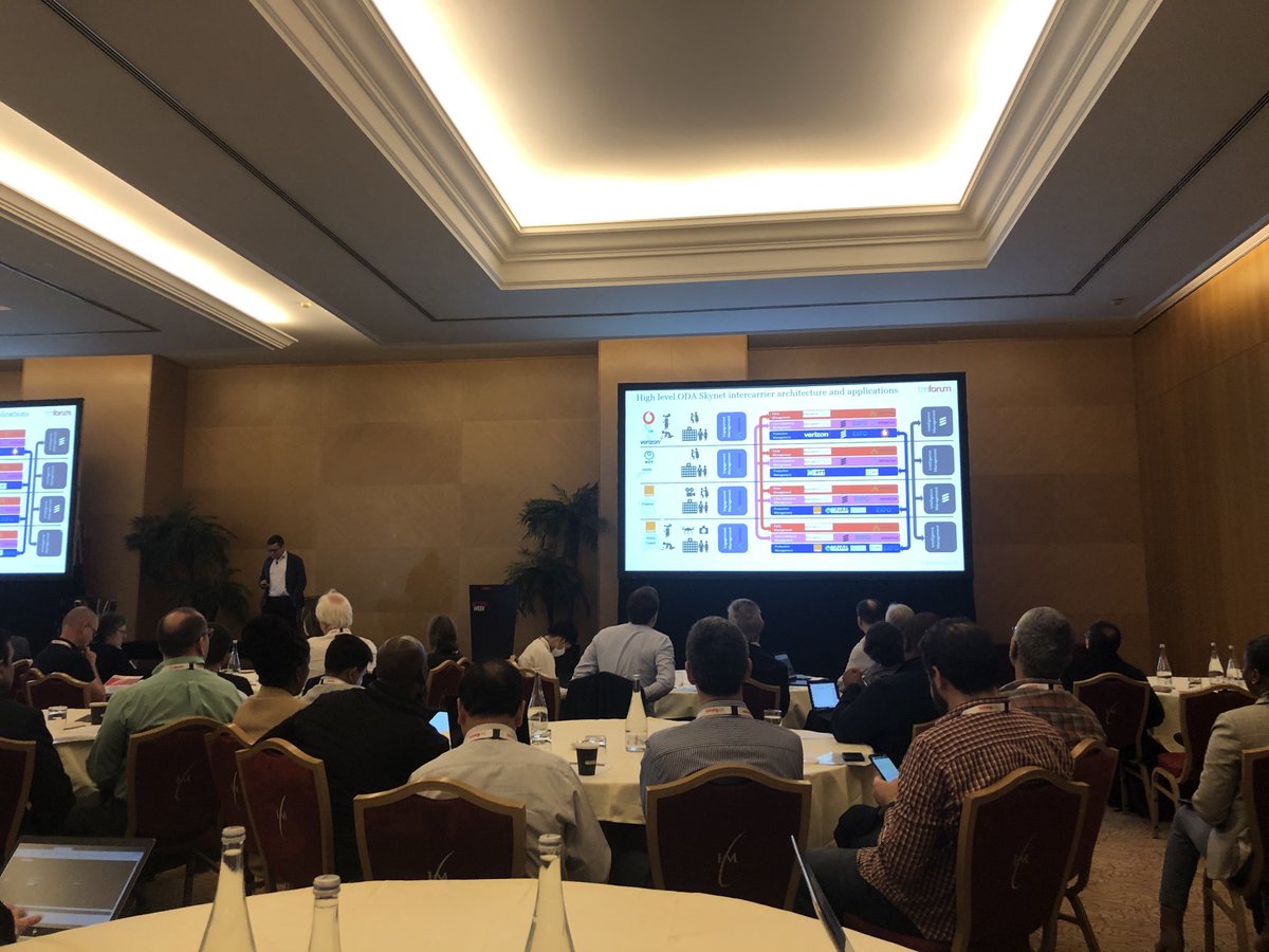 lleboucher's tweet photo. Congrats @Frederic_Desnoes for your very convincing presentation of the Skynet catalyst in TMF action week: this catalyst showcases scenarios for 5G in the eHealth sector with a very clear use of ODA! #TMFAction https://t.co/GEKt74EZh8