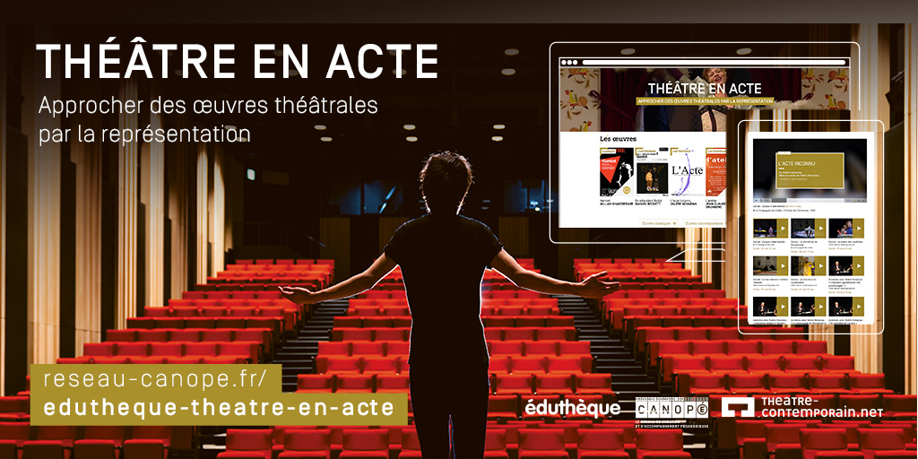 La pièce jeunesse de Jean-Claude #Grumberg "Le Petit Chaperon Uf" rejoint la plateforme #ThéâtreenActe ! Retrouvez des extraits, des interviews &amp; des pistes pédagogiques pour l’étudier en classe 🎭
👉 C’est par ici, en vous connectant via #Eduthèque: reseau-canope.fr/edutheque-thea…